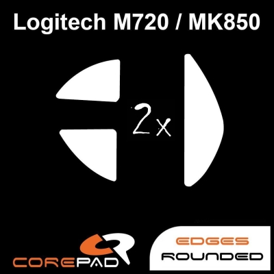 Corepad Skatez PRO 113 Patins Teflon - Souris Pieds Logitech M720 / MK850